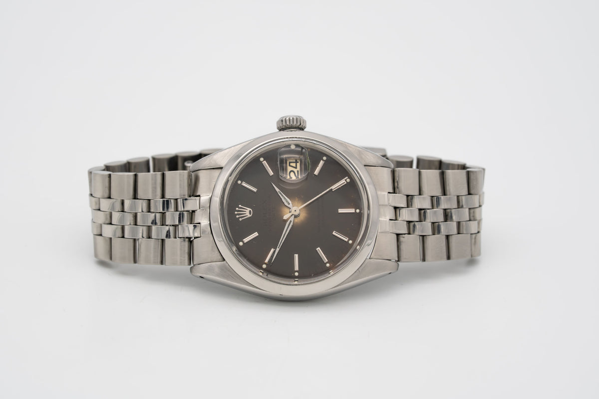 Date 1500 Rare Tropical Dial Stahl Automatik 34mm