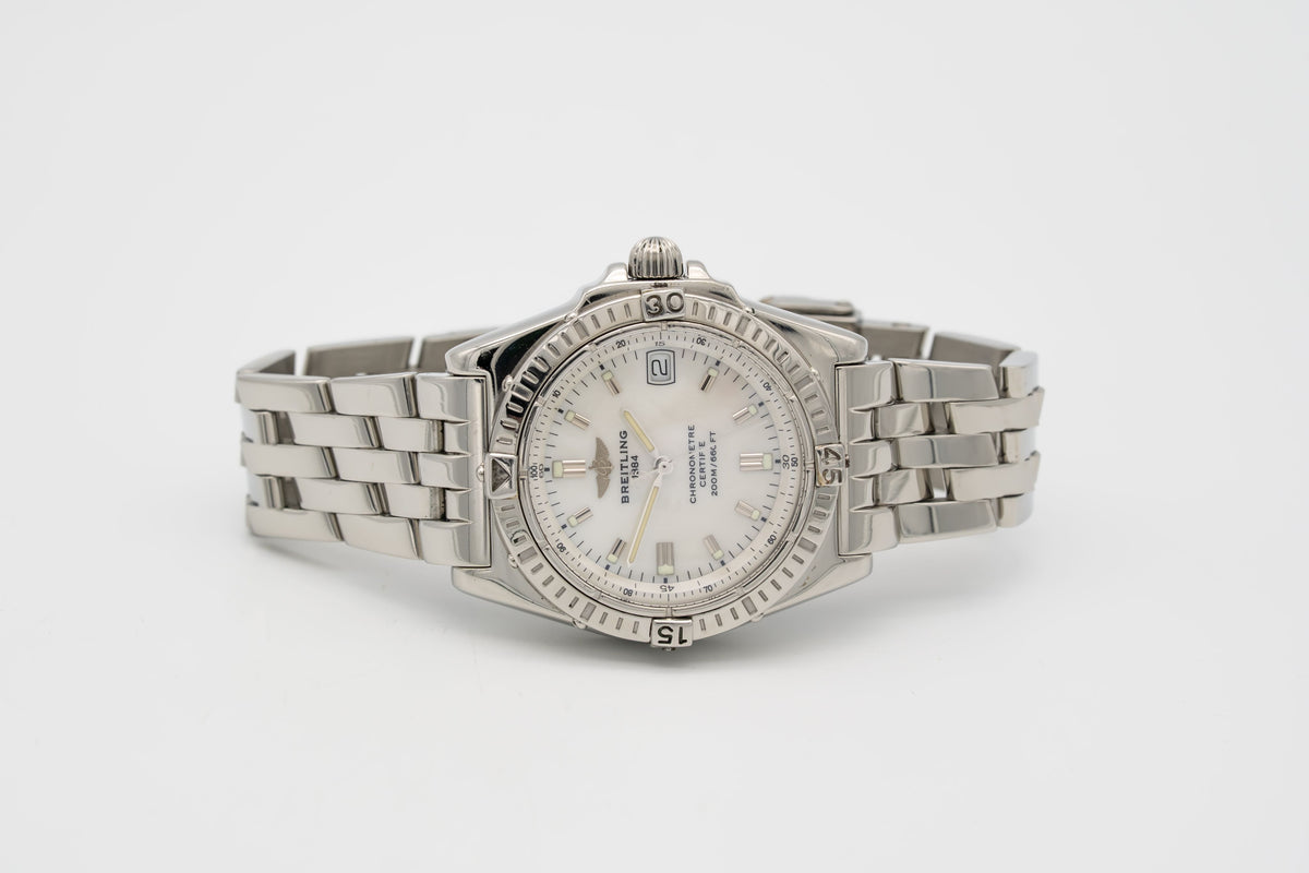 Breitling Callisto A77346 MOP Dial Stainless Steel 34mm