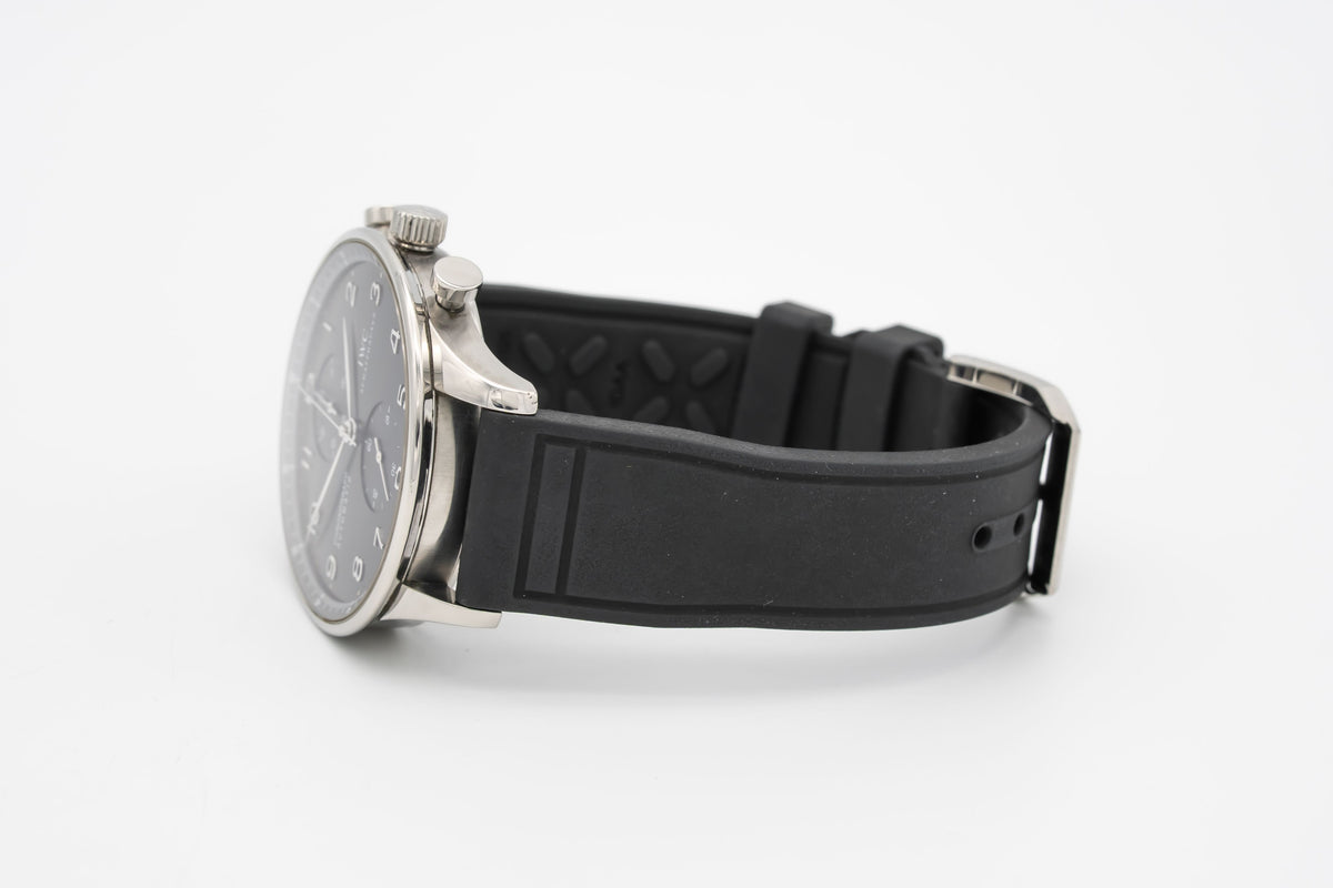 IWC Portugieser Chronograph IW371447 Portuguese Stahl Automatik 41mm Papers