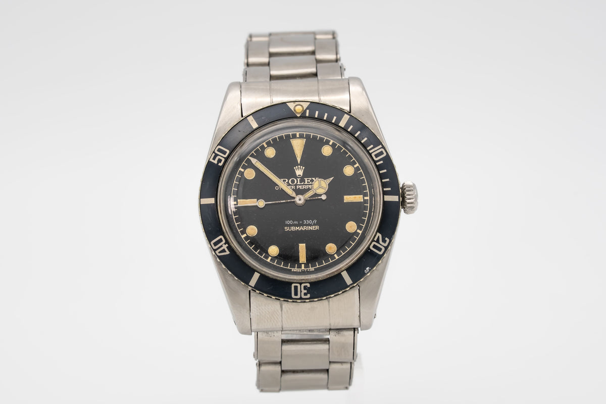 Rolex Submariner (No Date) 6536/1 James Bond Very Rare Stainless Steel Automatic 37mm