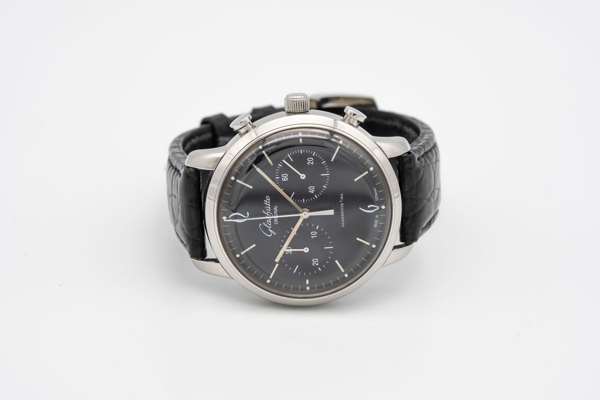 Glashütte Original Sixties Chronograph Senator Stainless Steel Automatic 42mm