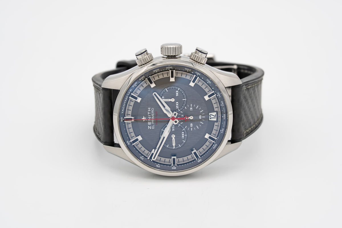 Zenith El Primero Sport Land Rover Bar Team Limited Edition Stahl Automatik 45mm