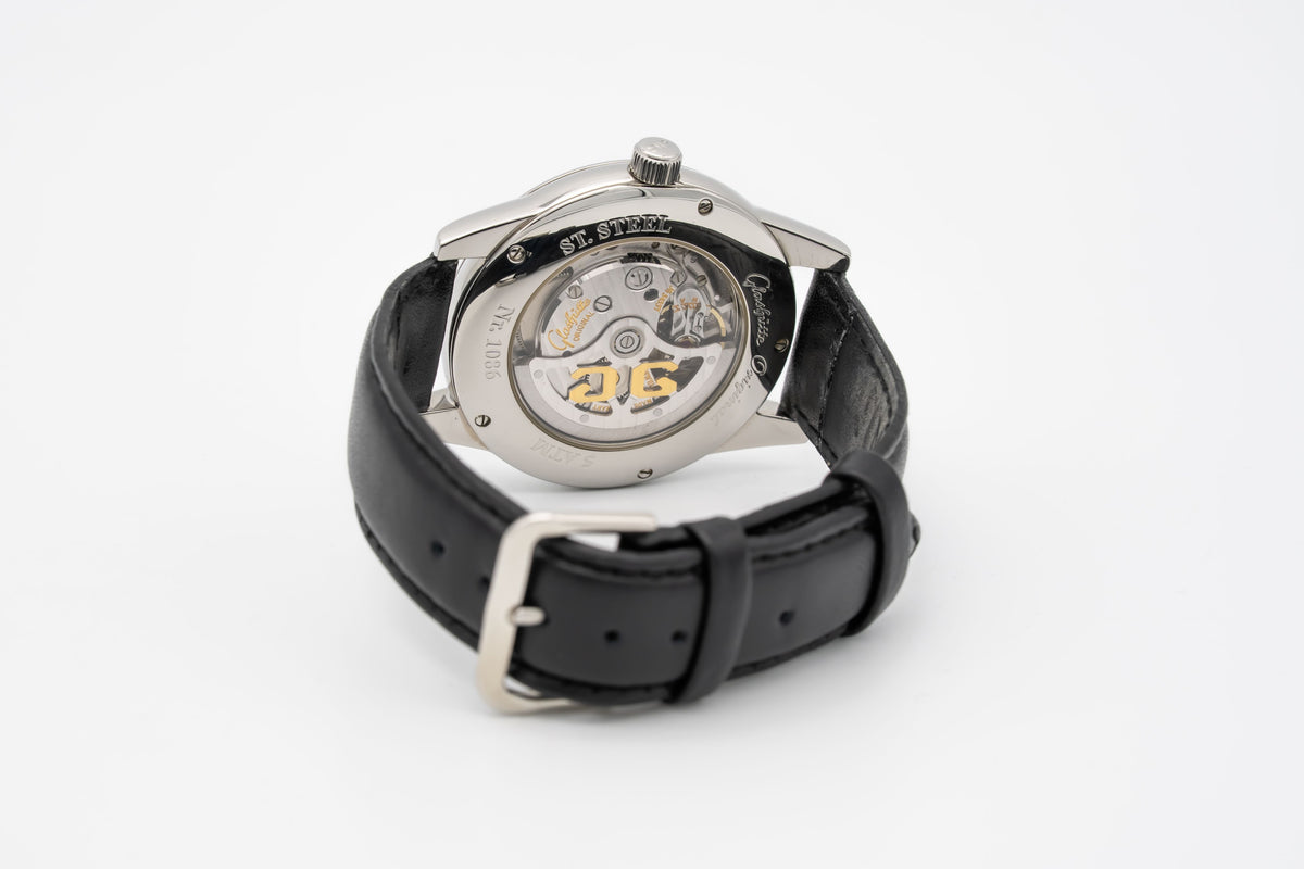 Glashütte Original Senator Zeigerdatum Stainless Steel Automatic 40mm