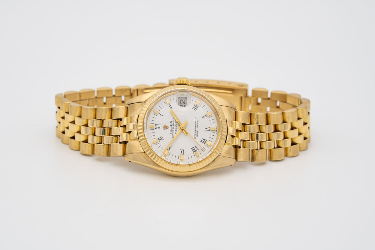 Rolex Datejust 6827 Medium Gelbgold 750 Automatik 31mm