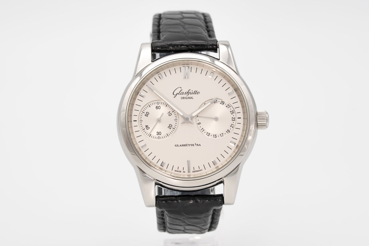 Glashütte Original Senator Hand Date Stainless Steel Automatic 40mm