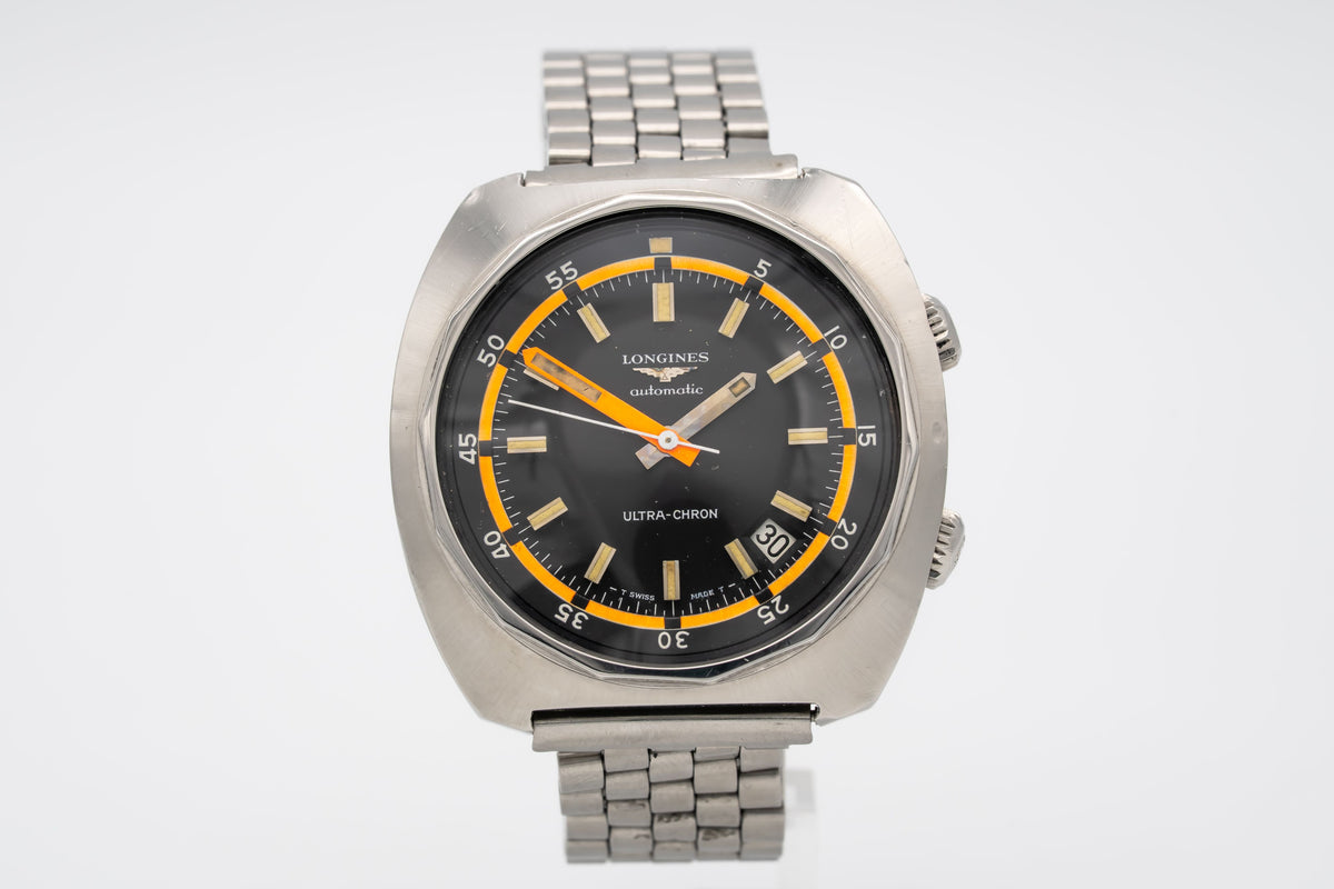 Longines Ultra-Chron 8221 Super Diver Stainless Steel Automatic 43mm