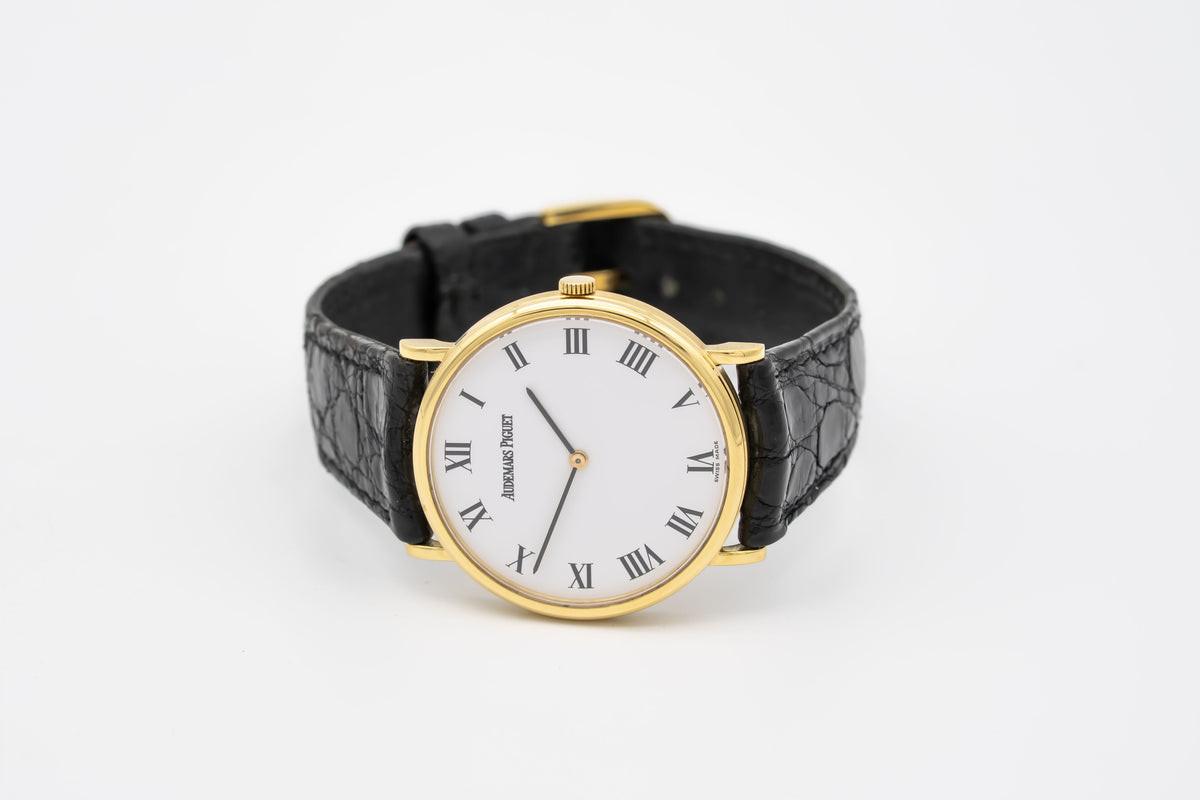 Audemars Piguet Classic 18K B&P Banque Cantonale Gelbgold 750 Manual Winding 32mm