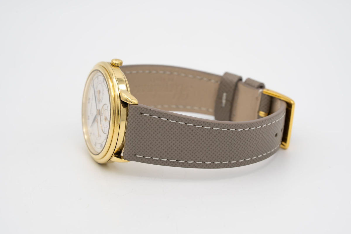 Audemars Piguet Jules Audemars 25685BA Dual Time Gelbgold 750 Automatik 36mm