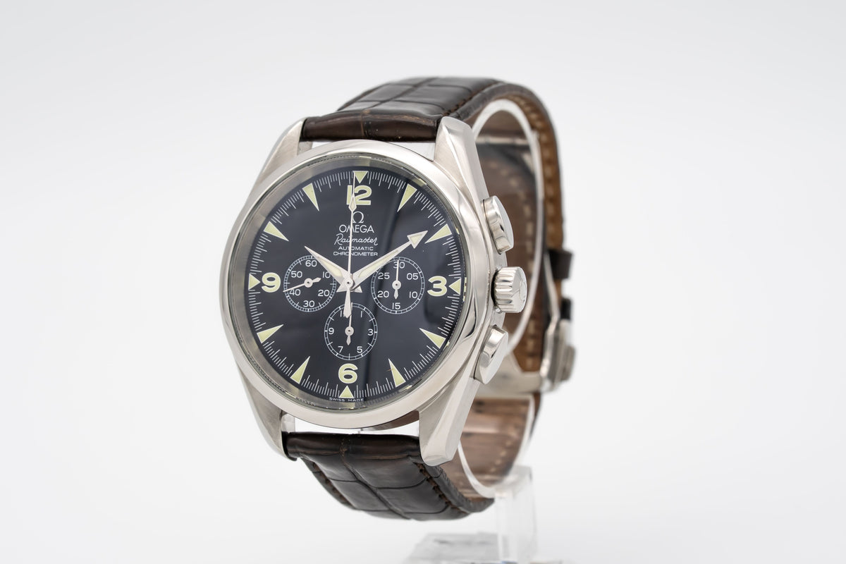 Omega Seamaster Railmaster 2812.52.37 Chronograph Stahl Automatik 42mm
