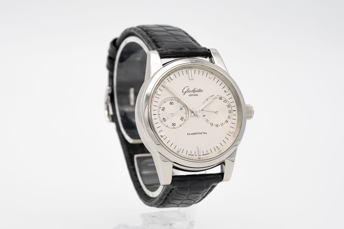 Glashütte Original Senator Hand Date Stainless Steel Automatic 40mm