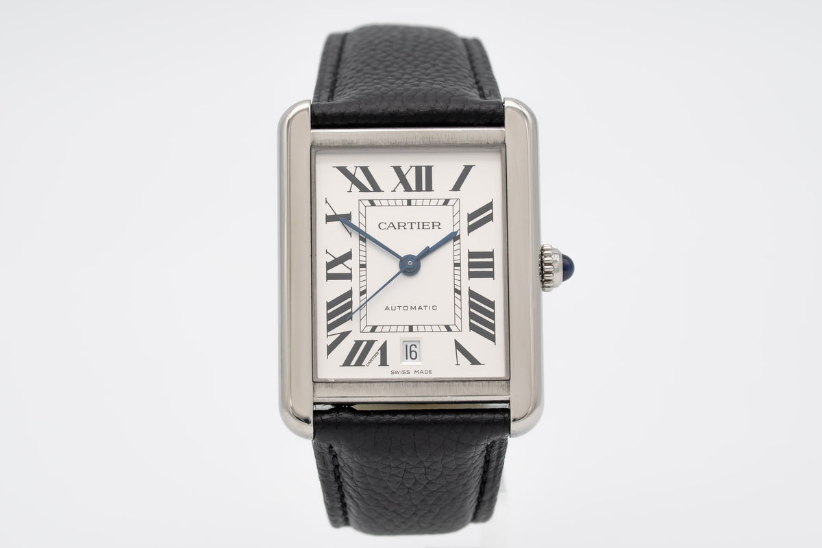 Cartier Tank Solo XL Stahl Automatik 31mm Herrenuhr