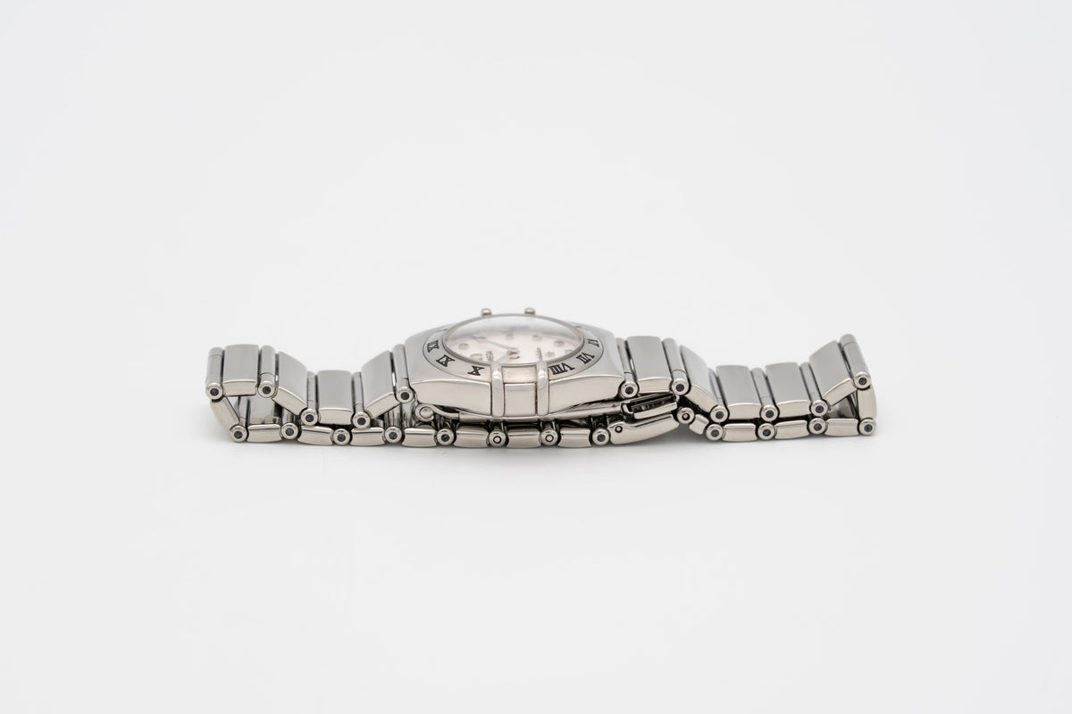 Omega Constellation Ladies My Choice Constellation Lady MOP Dial 1561.17 Stainless Steel 22mm Papers