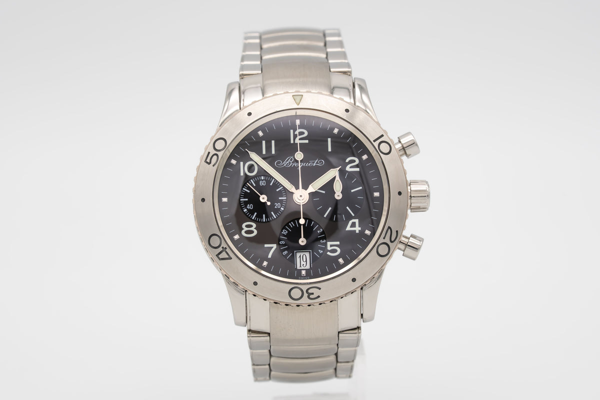 Breguet Type XX - XXI - XXII XXI - XXII Transatlantique 3820 Stahl Automatik 39mm