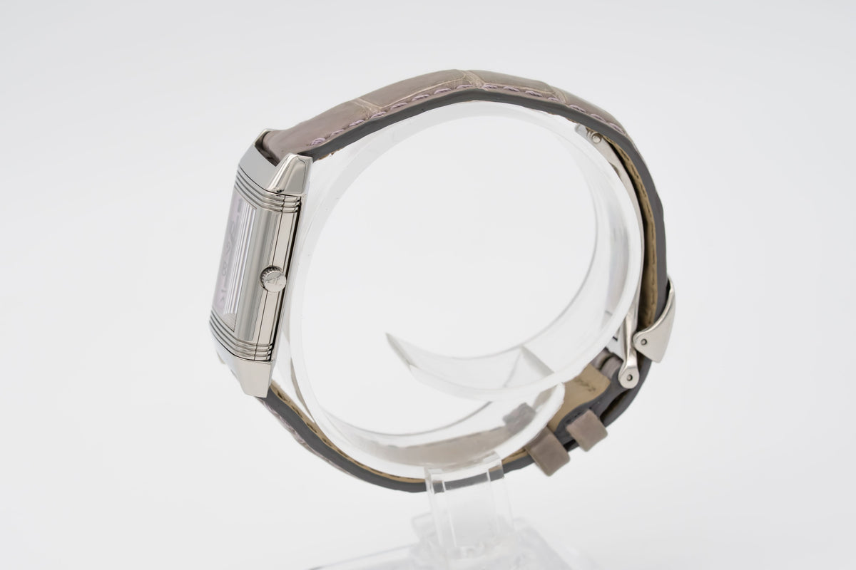 Jaeger-LeCoultre Reverso Lady 260.8.08 Rare Pink Dial Stainless Steel 20mm