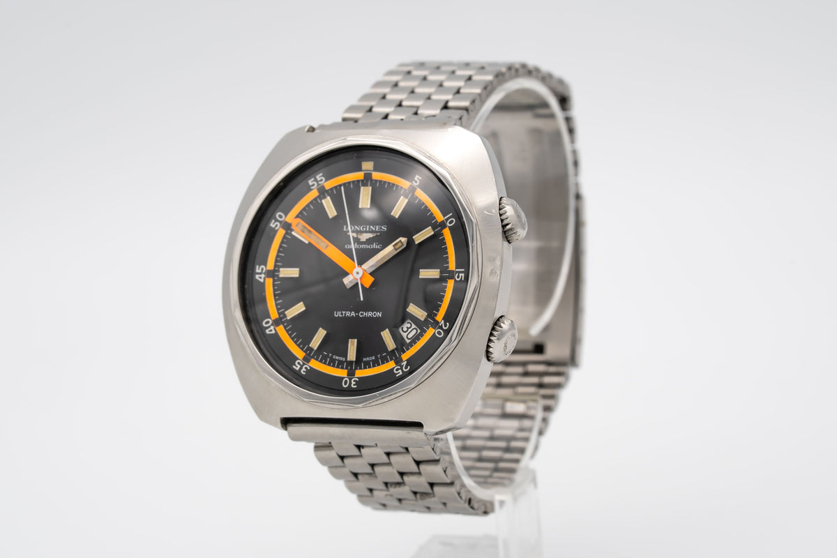 Longines Ultra-Chron 8221 Super Diver Stainless Steel Automatic 43mm
