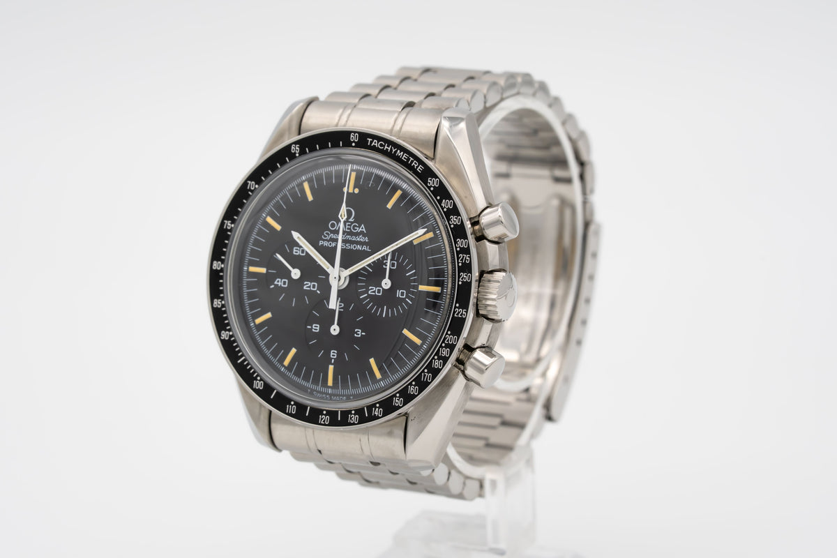 Omega Speedmaster Professional Moonwatch Apollo XI Papers Unpolished Stainless Steel Manual 42mm