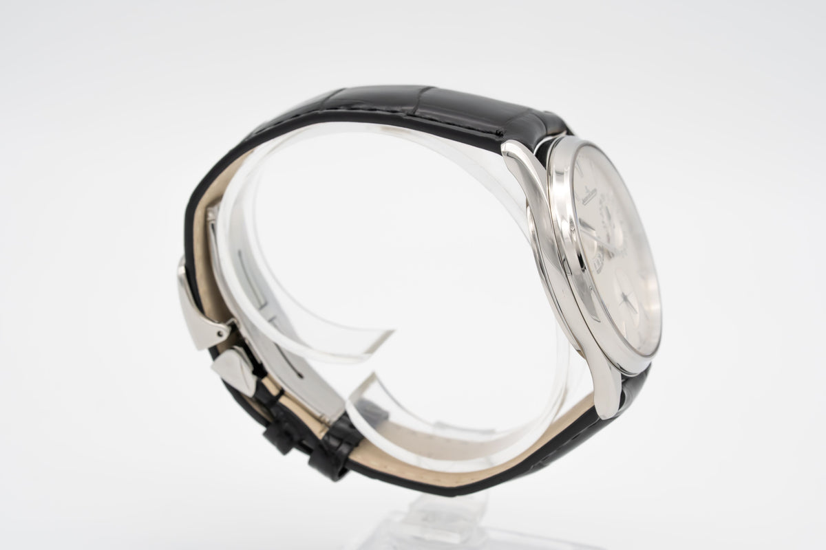 Jaeger-LeCoultre Master Ultra Thin Réserve de Marche Stainless Steel Automatic Papers 39mm