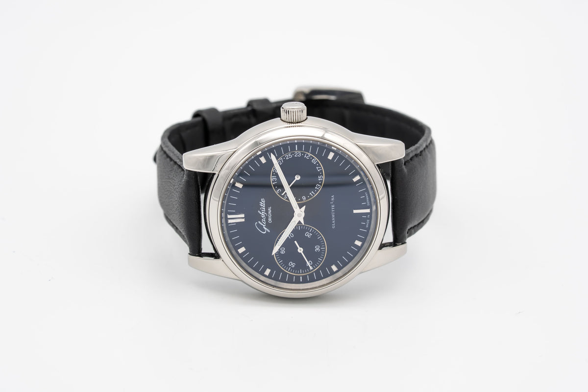 Glashütte Original Senator Zeigerdatum Stainless Steel Automatic 40mm