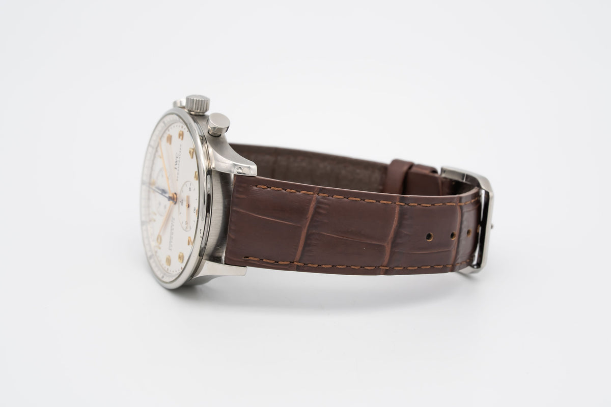 IWC Portugieser Chronograph Portuguese Chronograph IW371445 Portuguese Stahl Automatik 41mm Papers