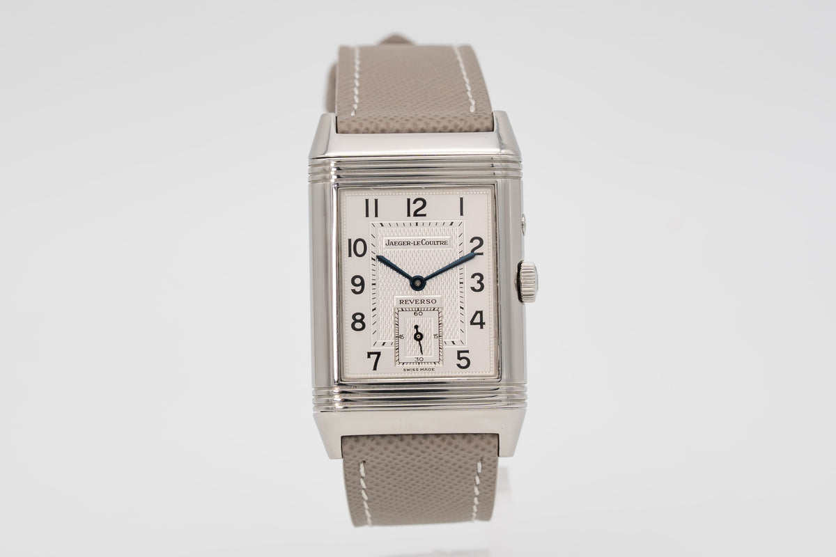 Jaeger-LeCoultre Reverso Duoface 270.8.54 Stainless Steel Manual Winding Papers