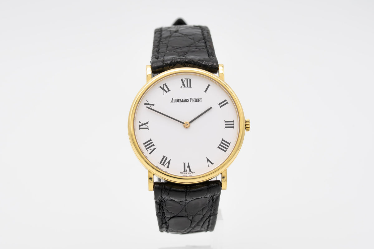 Audemars Piguet Classic 18K B&P Banque Cantonale Gelbgold 750 Manual Winding 32mm