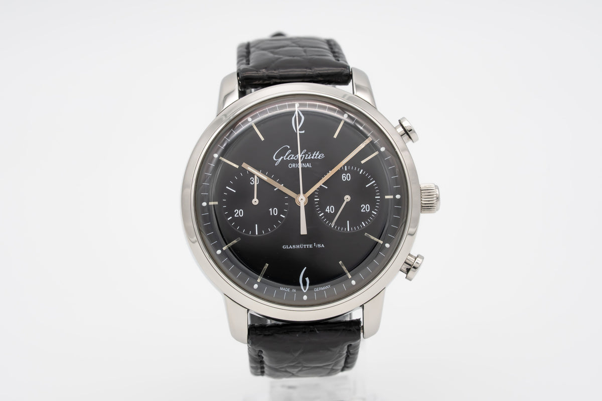 Glashütte Original Sixties Chronograph Senator Stainless Steel Automatic 42mm
