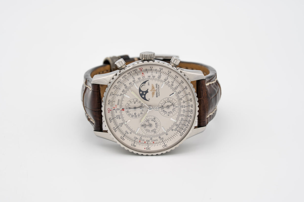 Breitling Montbrillant Olympus Navitimer A19340 Stahl Automatik 43mm