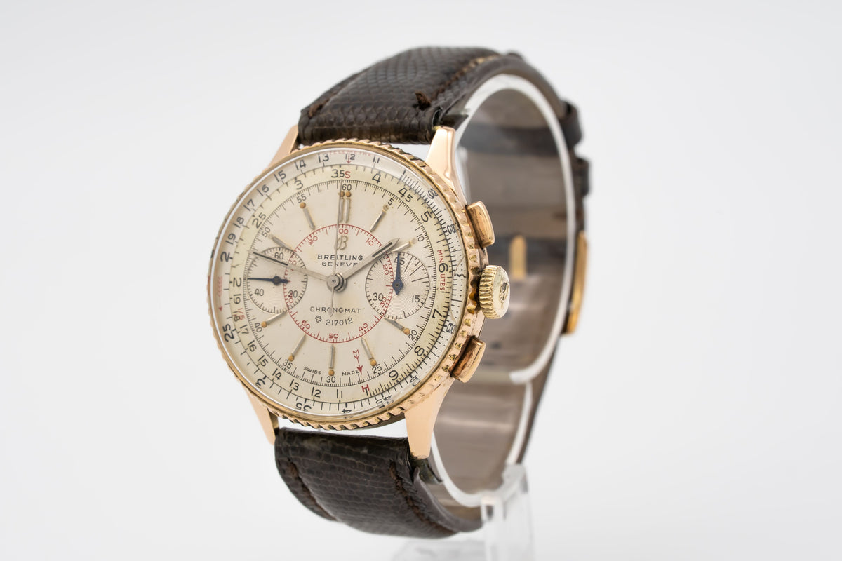 Breitling Chronomat 36 769 Rosegold 750 Vintage Manual Winding 36mm