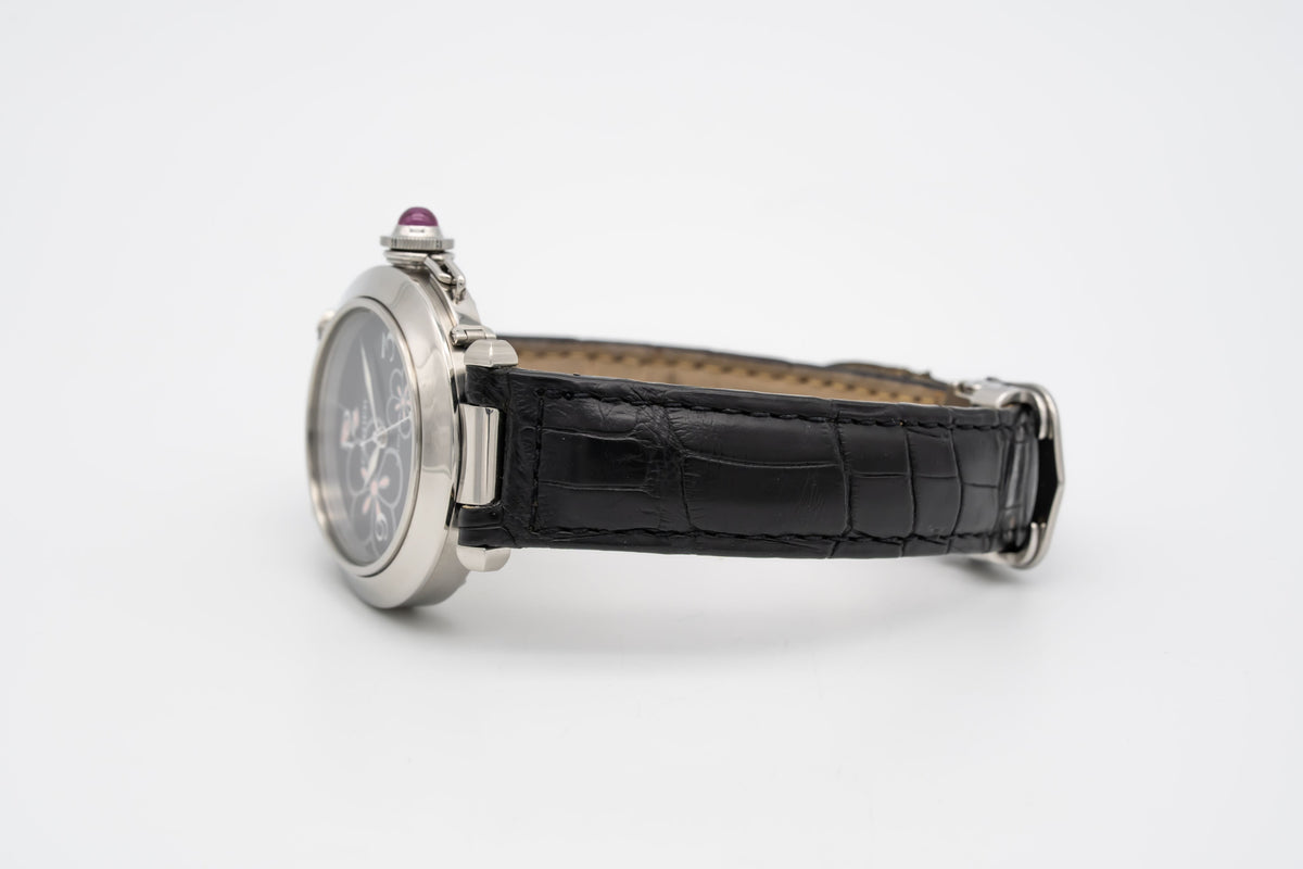 Cartier Pasha C 2324 Stainless Steel Automatic Papers