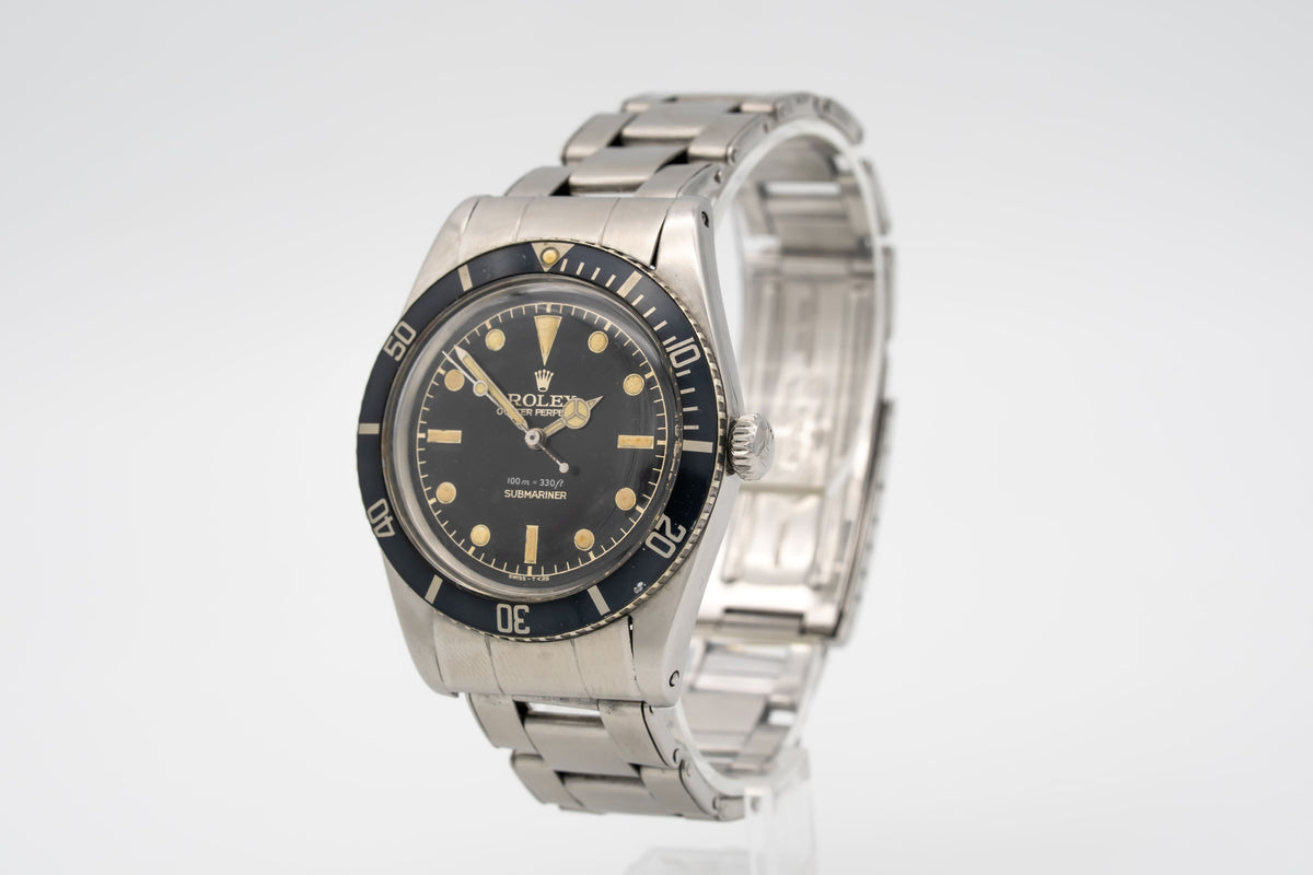 Rolex Submariner (No Date) 6536/1 James Bond Very Rare Stainless Steel Automatic 37mm