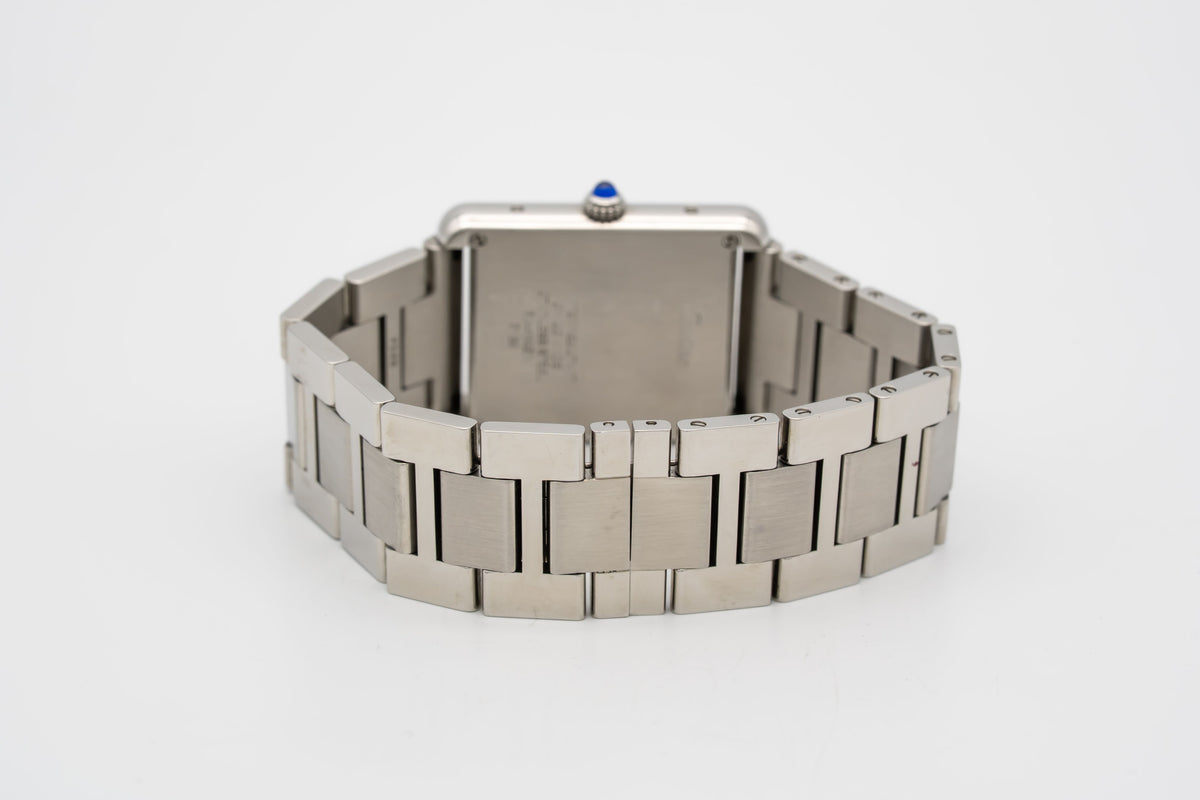 Cartier Tank Solo 3169 Stainless Steel Papers 27mm