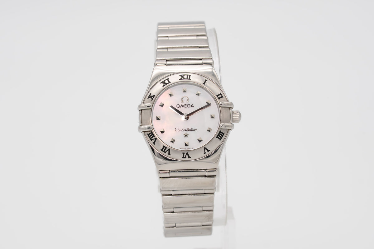 Omega Constellation Ladies My Choice Constellation Lady MOP Dial 1561.17 Stainless Steel 22mm Papers