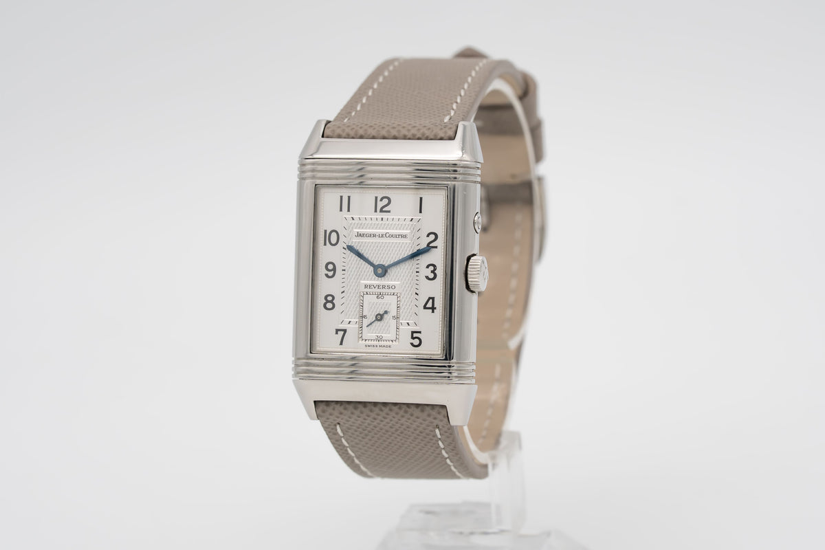 Jaeger-LeCoultre Reverso Duoface 270.8.54 Stainless Steel Manual Winding Papers