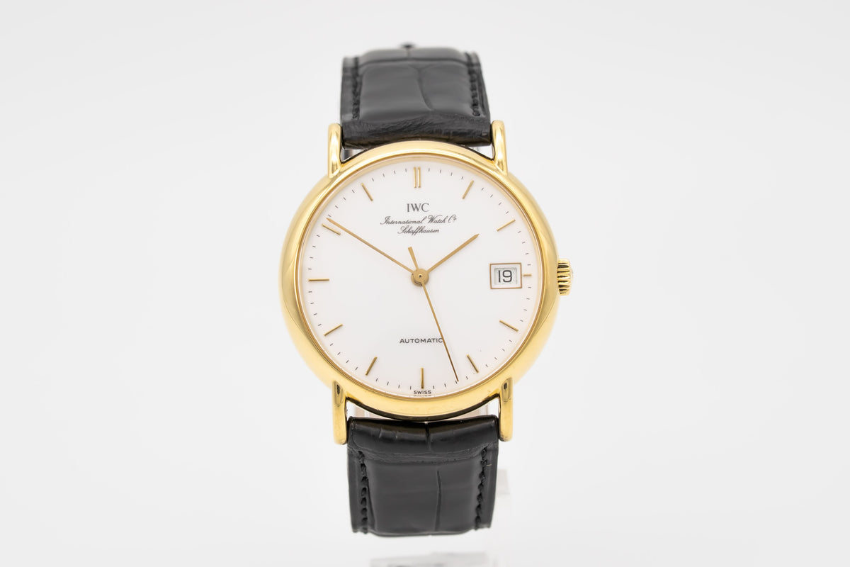 IWC Portofino IW3331 Gelbgold 750 Automatik 34mm
