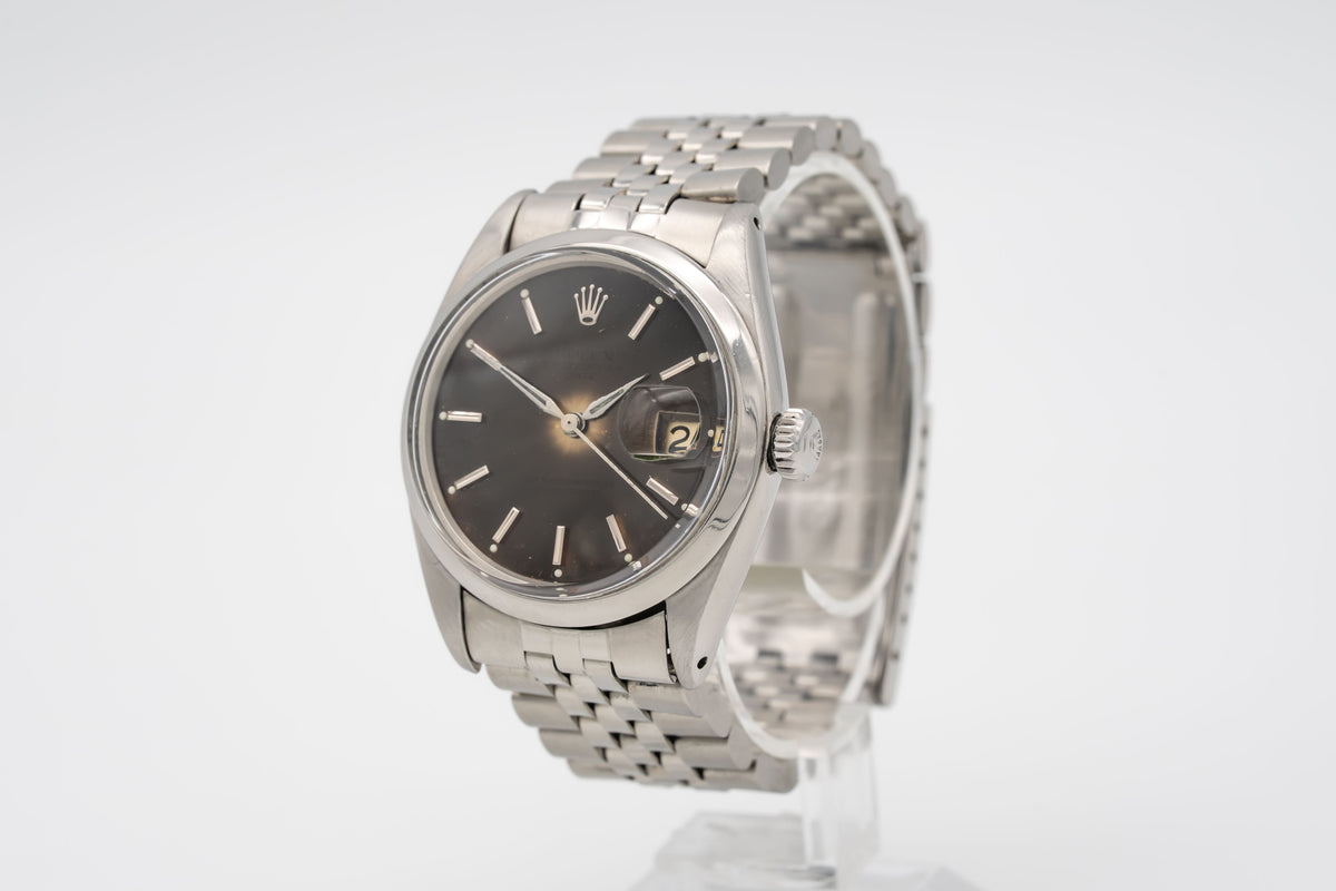Date 1500 Rare Tropical Dial Stahl Automatik 34mm