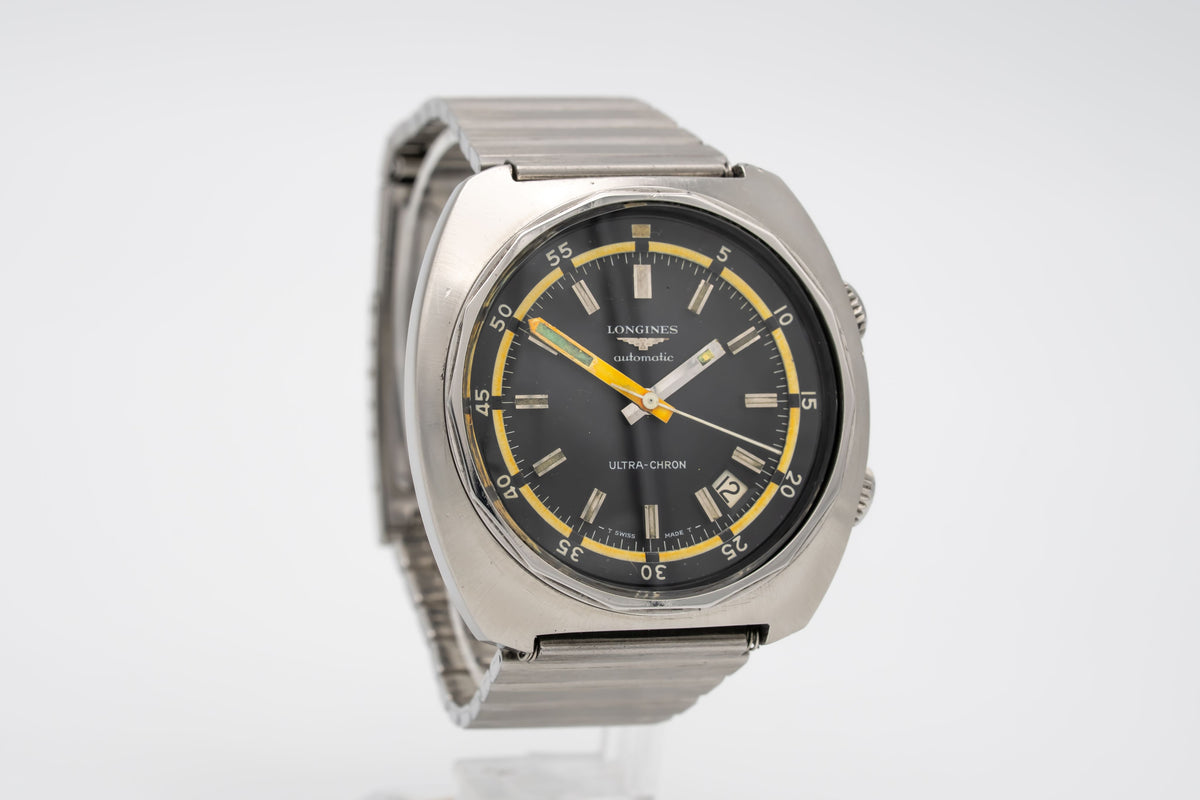 Longines Ultra-Chron 8221 Super Diver Stainless Steel Automatic 43mm