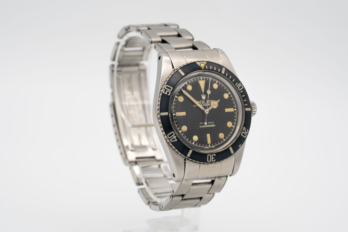 Rolex Submariner (No Date) 6536/1 James Bond Very Rare Stainless Steel Automatic 37mm