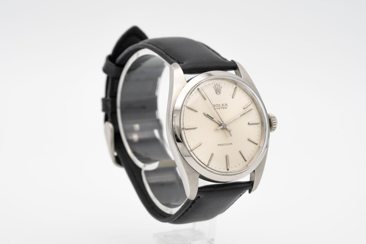 Rolex Oyster Precision 6424 Rare Jumbo Stainless Steel Manual Winding 36mm
