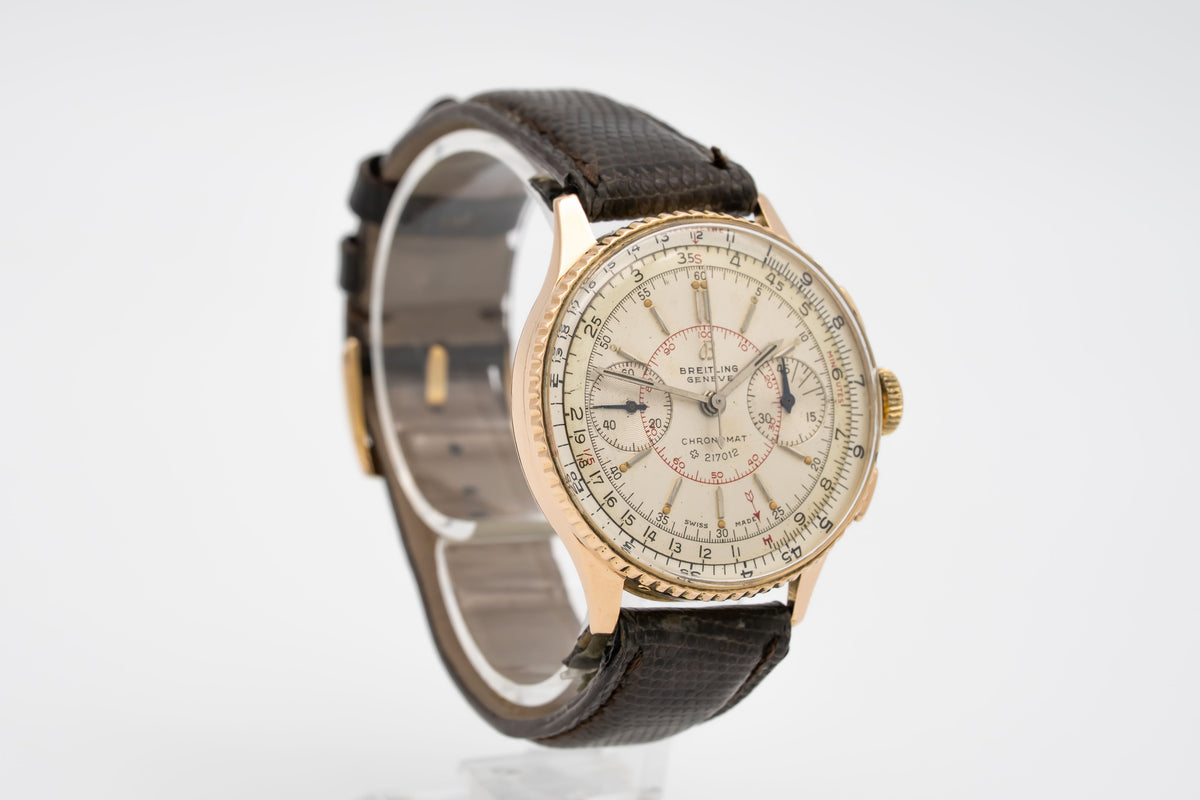 Breitling Chronomat 36 769 Rosegold 750 Vintage Manual Winding 36mm