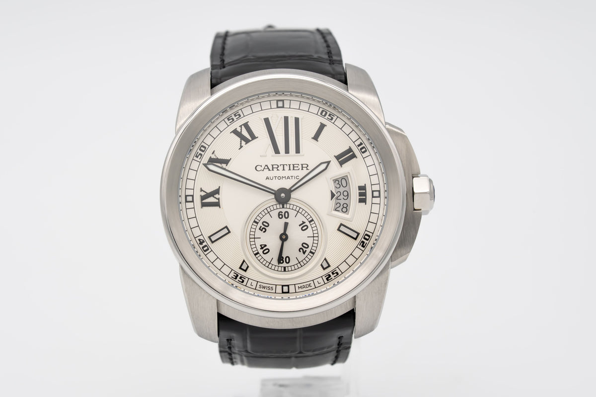 Cartier Calibre de Cartier 3389 Stainless Steel Automatic 42mm Papers