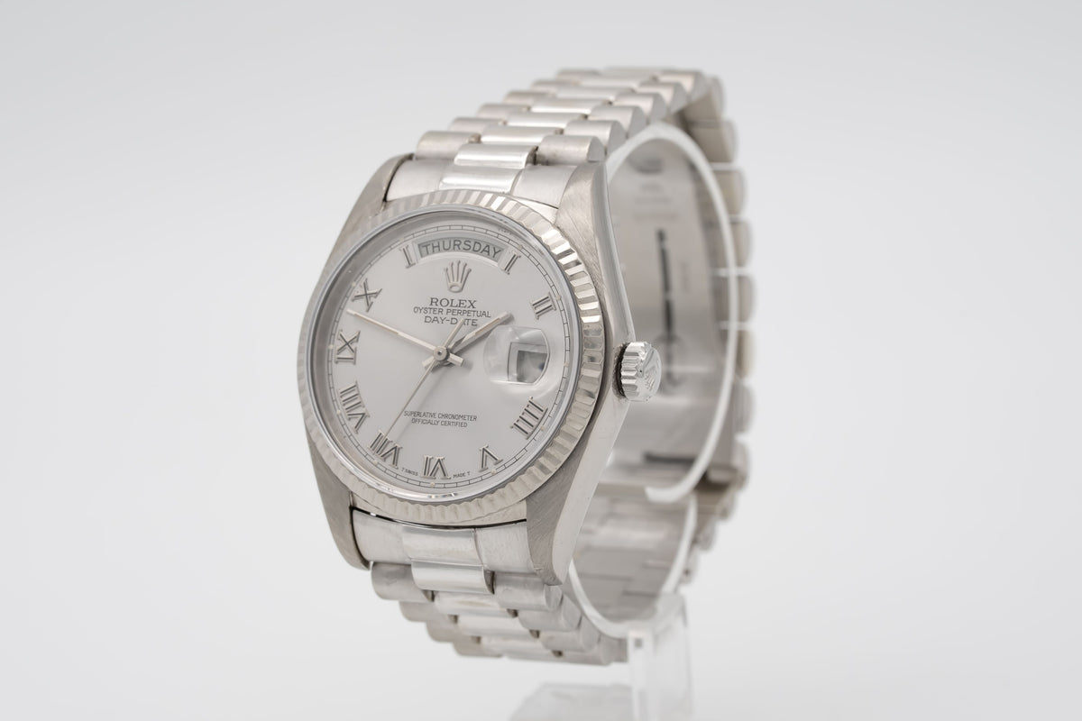 Rolex Day-Date 36 18039 Weissgold 750 Automatik 36mm