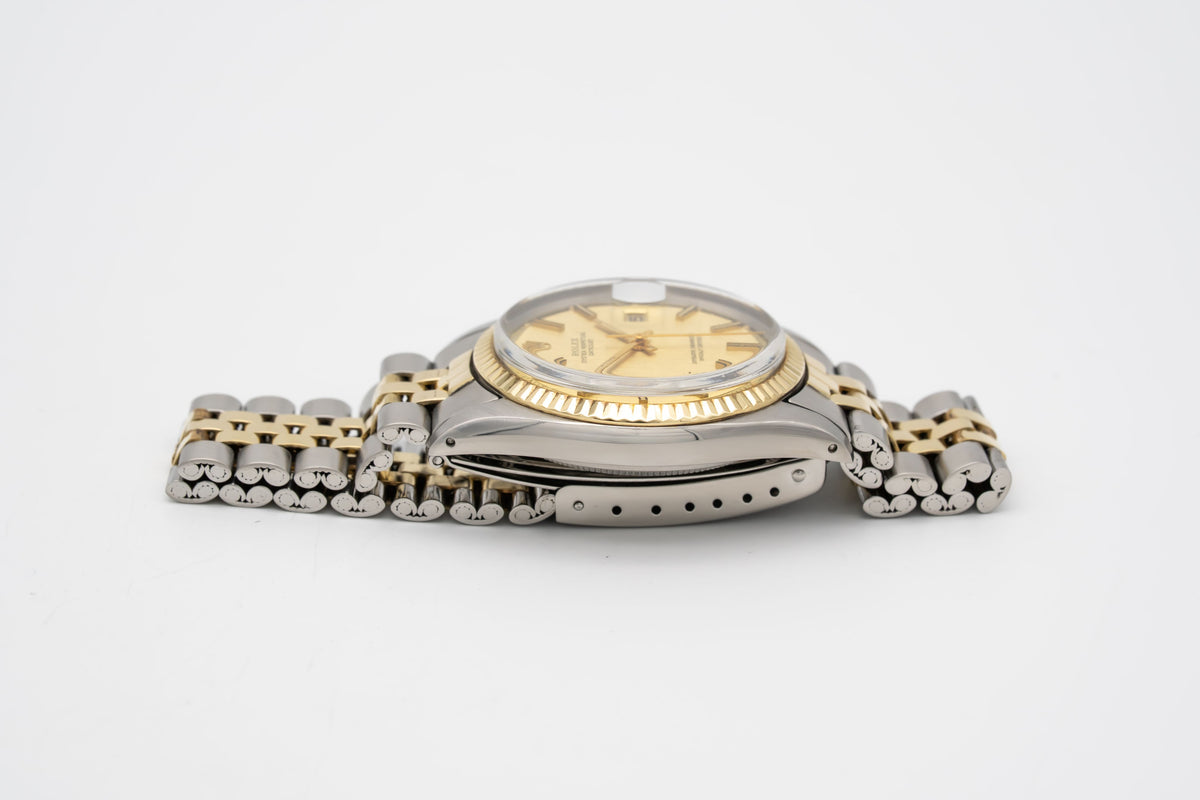 Rolex Datejust 36 1601 Rolex Stahl Gelbgold 750 Automatik 36mm