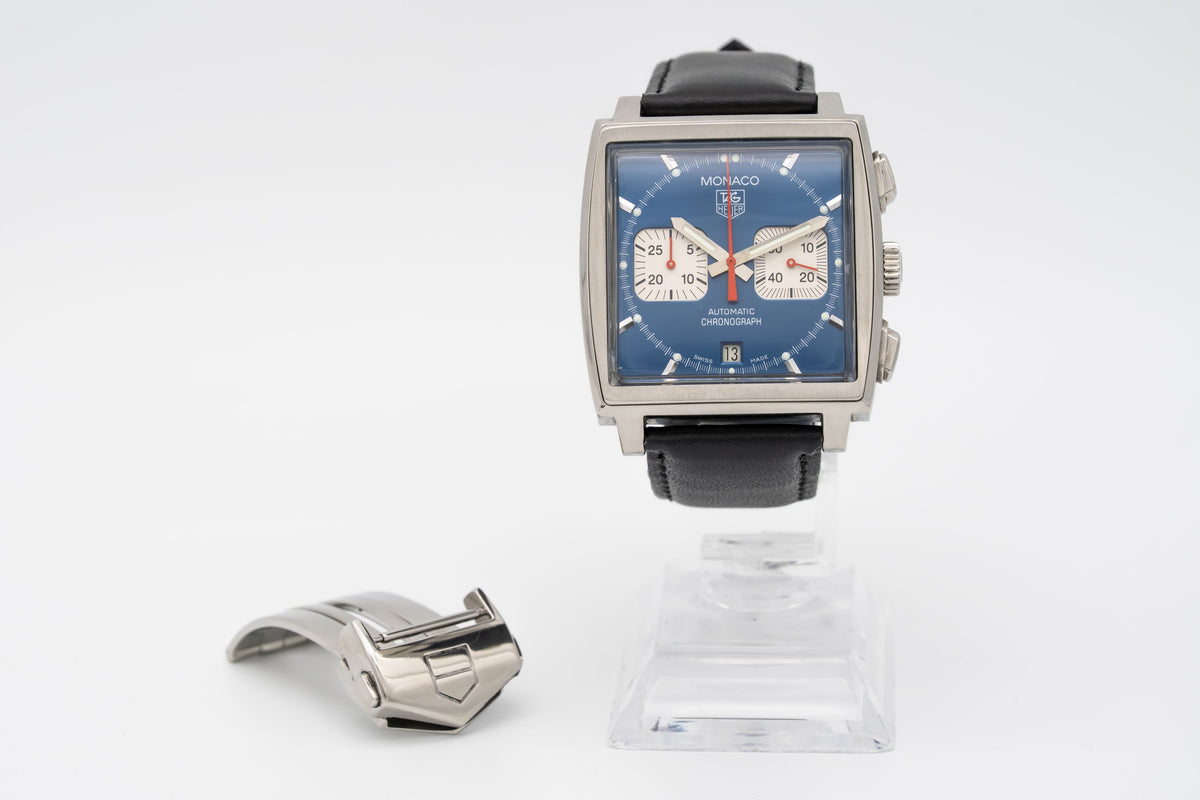 TAG Heuer Monaco CW2113 Steve McQueen Chronograph Stahl Automatik 38mm