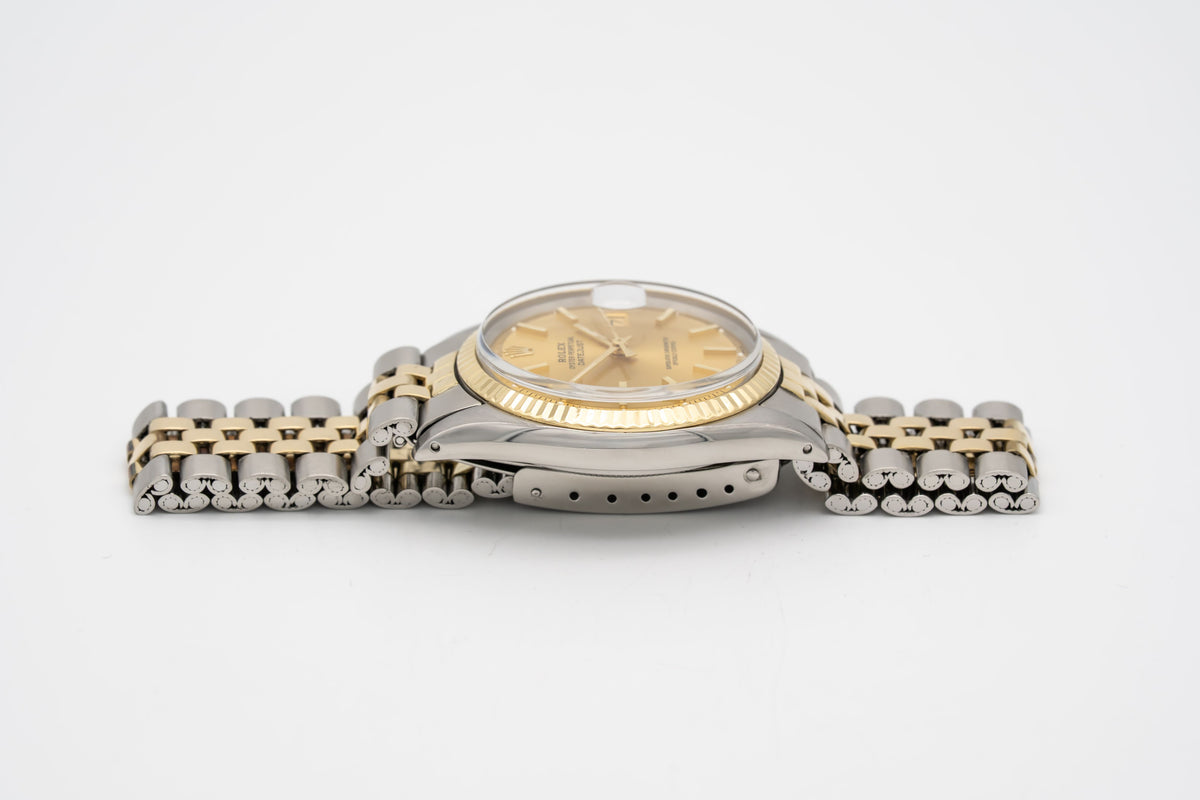 Rolex Datejust 36 1601 Rolex Service Stahl Gelbgold 750 Automatik 36mm