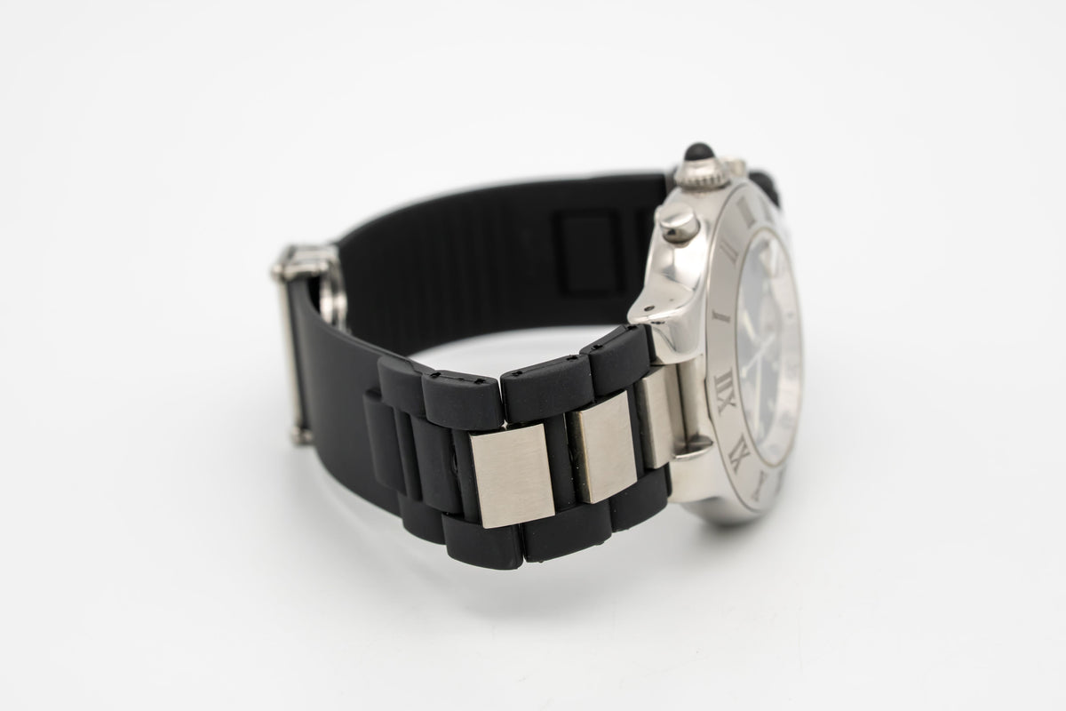 Cartier 21 Chronoscaph 2424 Stainless Steel 38mm