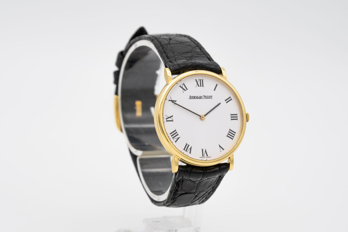 Audemars Piguet Classic 18K B&P Banque Cantonale Gelbgold 750 Manual Winding 32mm