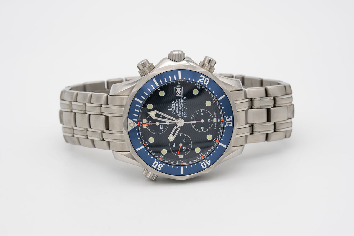 Omega Seamaster Diver 300 M 2599.80.00 Rare Non Polie Acier Automatique 41mm Papiers
