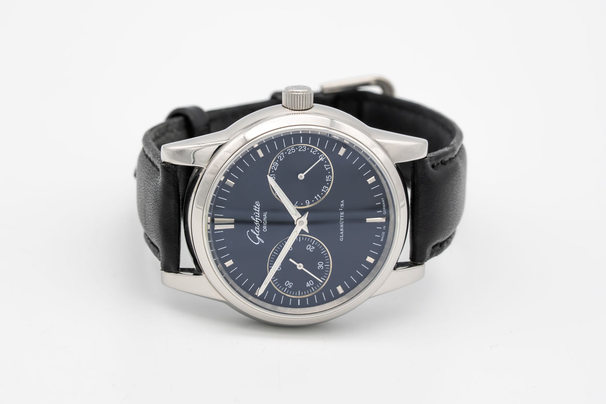 Glashütte Original Senator Zeigerdatum Stainless Steel Automatic 40mm