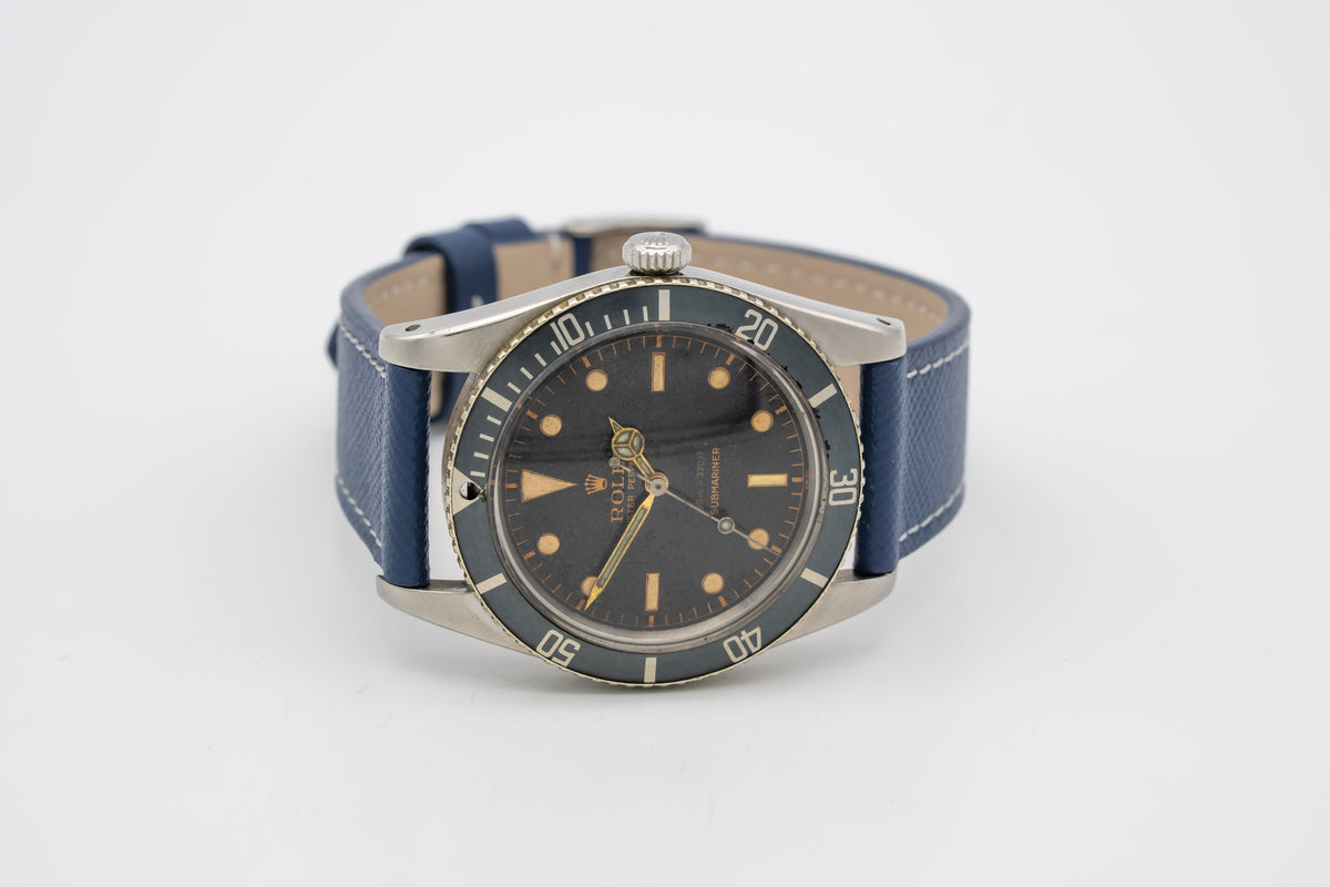 Rolex Submariner (No Date) 5508 James Bond Rare Gilt Dial Stainless Steel Automatic 37mm