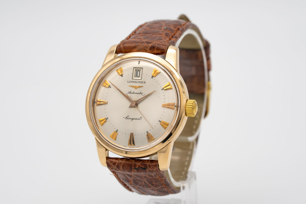 Longines Conquest Heritage L1.611.6 Rosegold 750 Automatik 35mm
